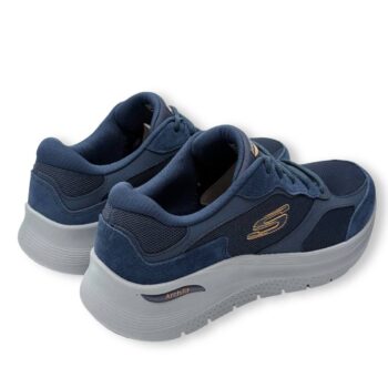 IMG 6770 - ZAPATILLAS HOMBRE SKECHERS ARCH FIT 2.0 THE KEEP | SNEAKERS SOPORTE PODOLÓGICO Zapatillas_Skechers_ArchFit_2.0_Thekeep_NavyOrange_Hombre_00