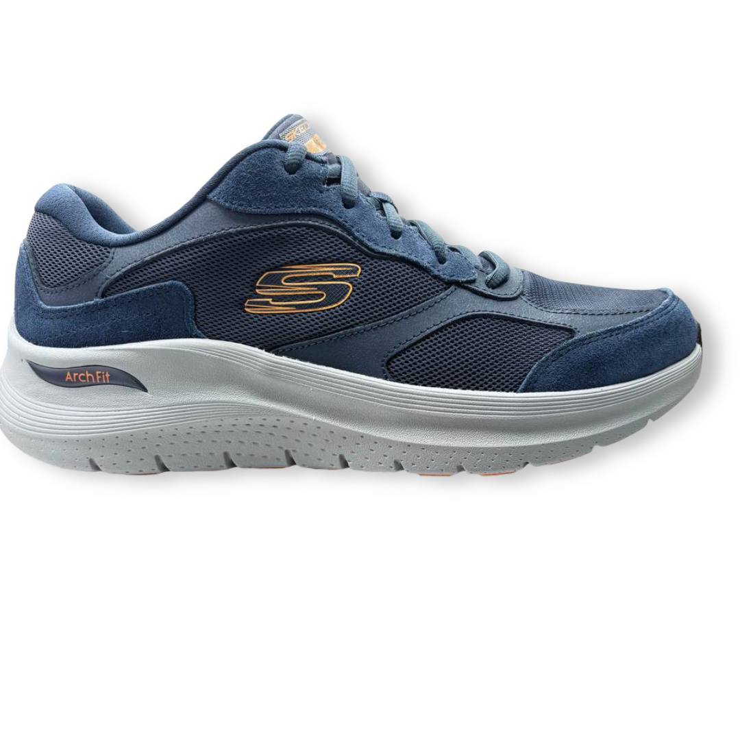 IMG 6791 - ZAPATILLAS HOMBRE SKECHERS ARCH FIT 2.0 THE KEEP | SNEAKERS SOPORTE PODOLÓGICO Zapatillas_Skechers_ArchFit_2.0_Thekeep_NavyOrange_Hombre_00 SKECHERS ARCH FIT 2.0