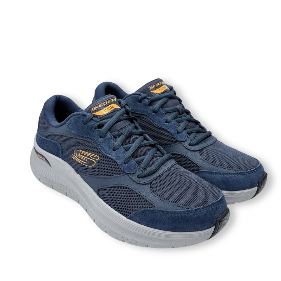 IMG 6808 - ZAPATILLAS HOMBRE SKECHERS ARCH FIT 2.0 THE KEEP | SNEAKERS SOPORTE PODOLÓGICO Zapatillas_Skechers_ArchFit_2.0_Thekeep_NavyOrange_Hombre_00