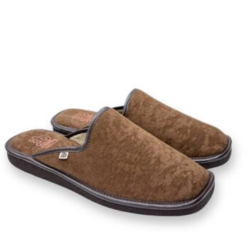 IMG 0802 - ZAPATILLAS DE CASA HOMBRE BEREVERE ALCATRAZ 800 | CLÁSICAS, CÁLIDAS Y ANTIDESLIZANTES Zapatilla de casa_hombre_ berevere_ alcatraz-800-marrón