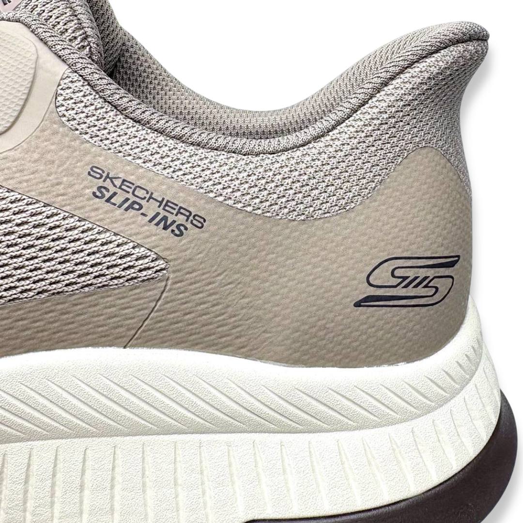 IMG 1018 - ZAPATILLAS HOMBRE SKECHERS BOBS SQUAD 4 | COMODIDAD SLIP-INS CON MEMORY FOAM skechers-bobs-squad4-beige