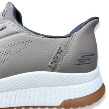 IMG 1021 - ZAPATILLAS HOMBRE SKECHERS BOBS SQUAD 4 DIRECT STEP | COMODIDAD SLIP-INS CON MEMORY FOAM skechers-bobs-squad4-direct-step-beige