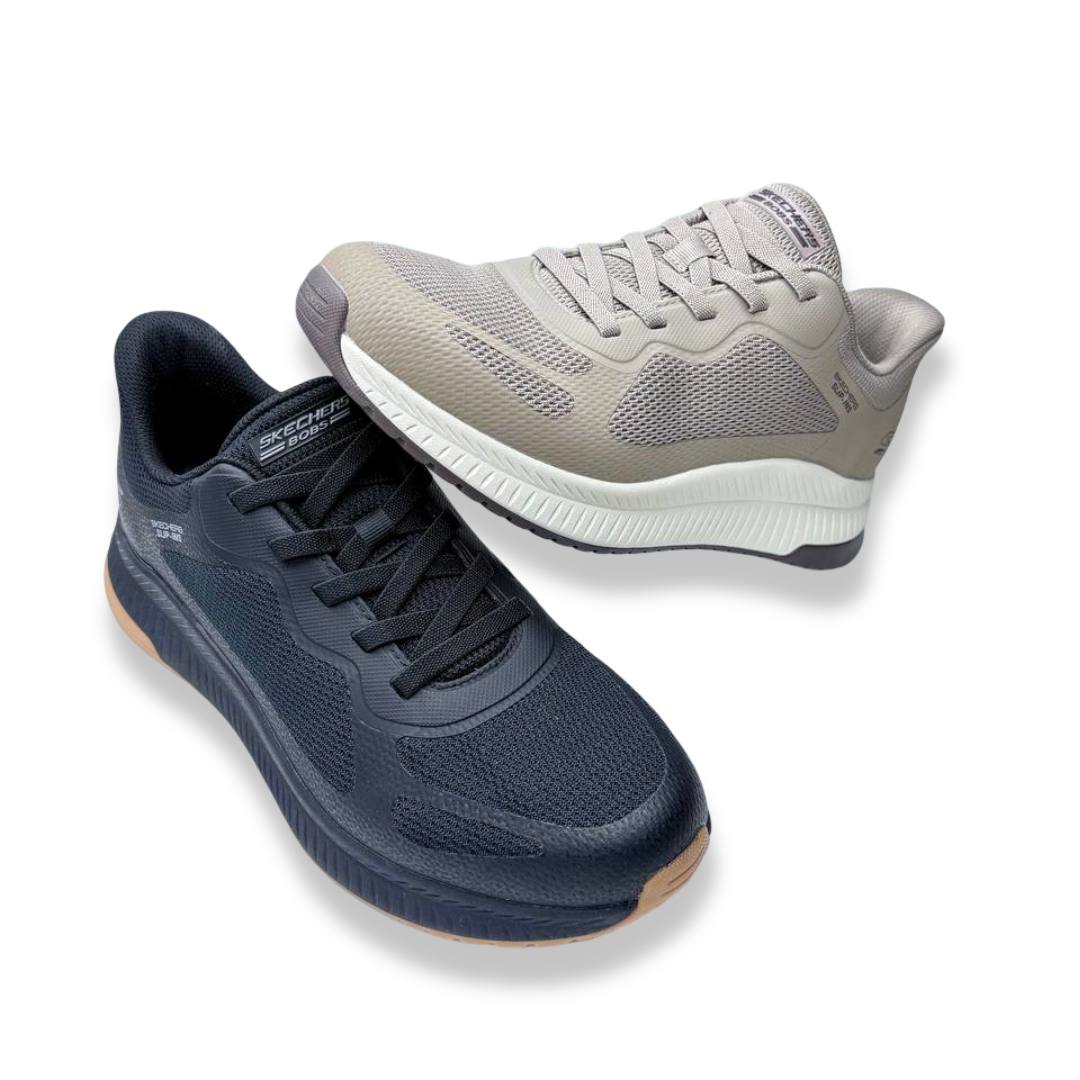 IMG 1023 - ZAPATILLAS HOMBRE SKECHERS BOBS SQUAD 4 | COMODIDAD SLIP-INS CON MEMORY FOAM skechers-bobs-squad4-negro-beige