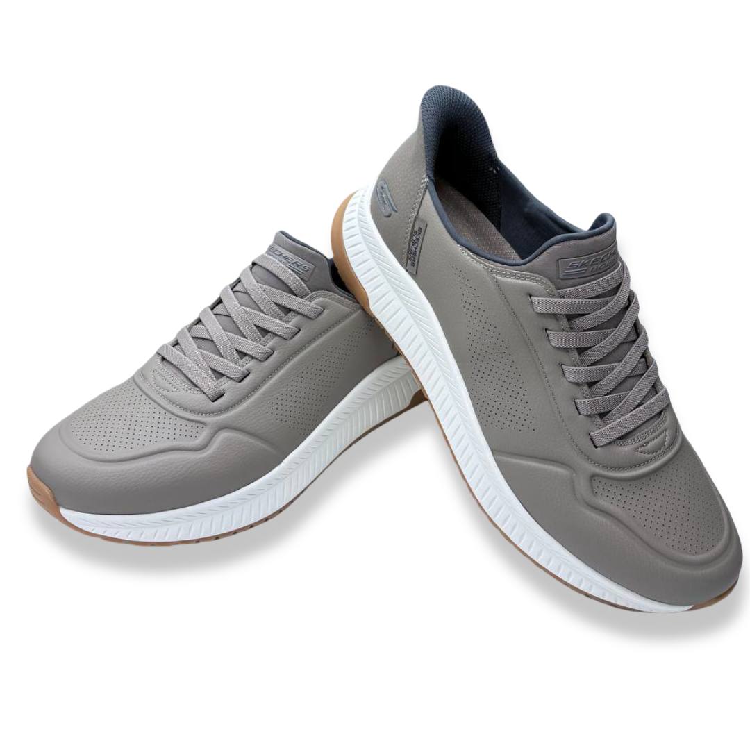 IMG 1036 - ZAPATILLAS HOMBRE SKECHERS BOBS SQUAD 4 DIRECT STEP | COMODIDAD SLIP-INS CON MEMORY FOAM skechers-bobs-squad4-direct-step-beige