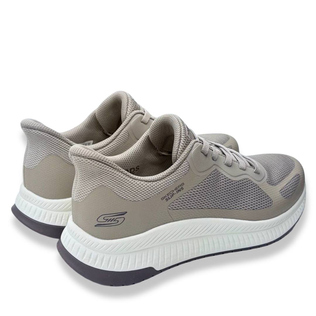 IMG 1043 - ZAPATILLAS HOMBRE SKECHERS BOBS SQUAD 4 | COMODIDAD SLIP-INS CON MEMORY FOAM skechers-bobs-squad4-beige