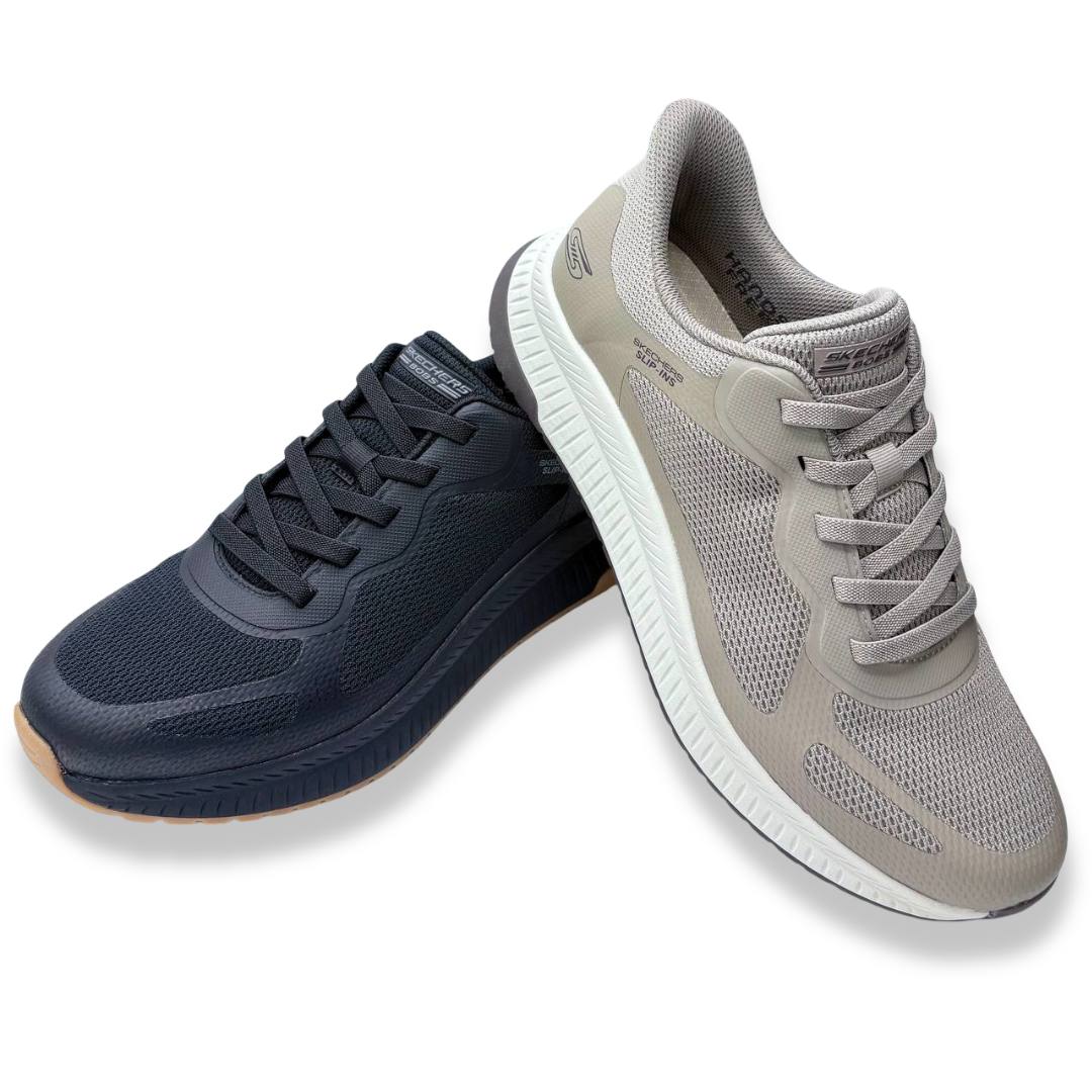 IMG 1048 - ZAPATILLAS HOMBRE SKECHERS BOBS SQUAD 4 | COMODIDAD SLIP-INS CON MEMORY FOAM skechers-bobs-squad4-negro-beige