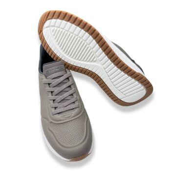 IMG 1100 - ZAPATILLAS HOMBRE SKECHERS BOBS SQUAD 4 DIRECT STEP | COMODIDAD SLIP-INS CON MEMORY FOAM skechers-bobs-squad4-direct-step-beige