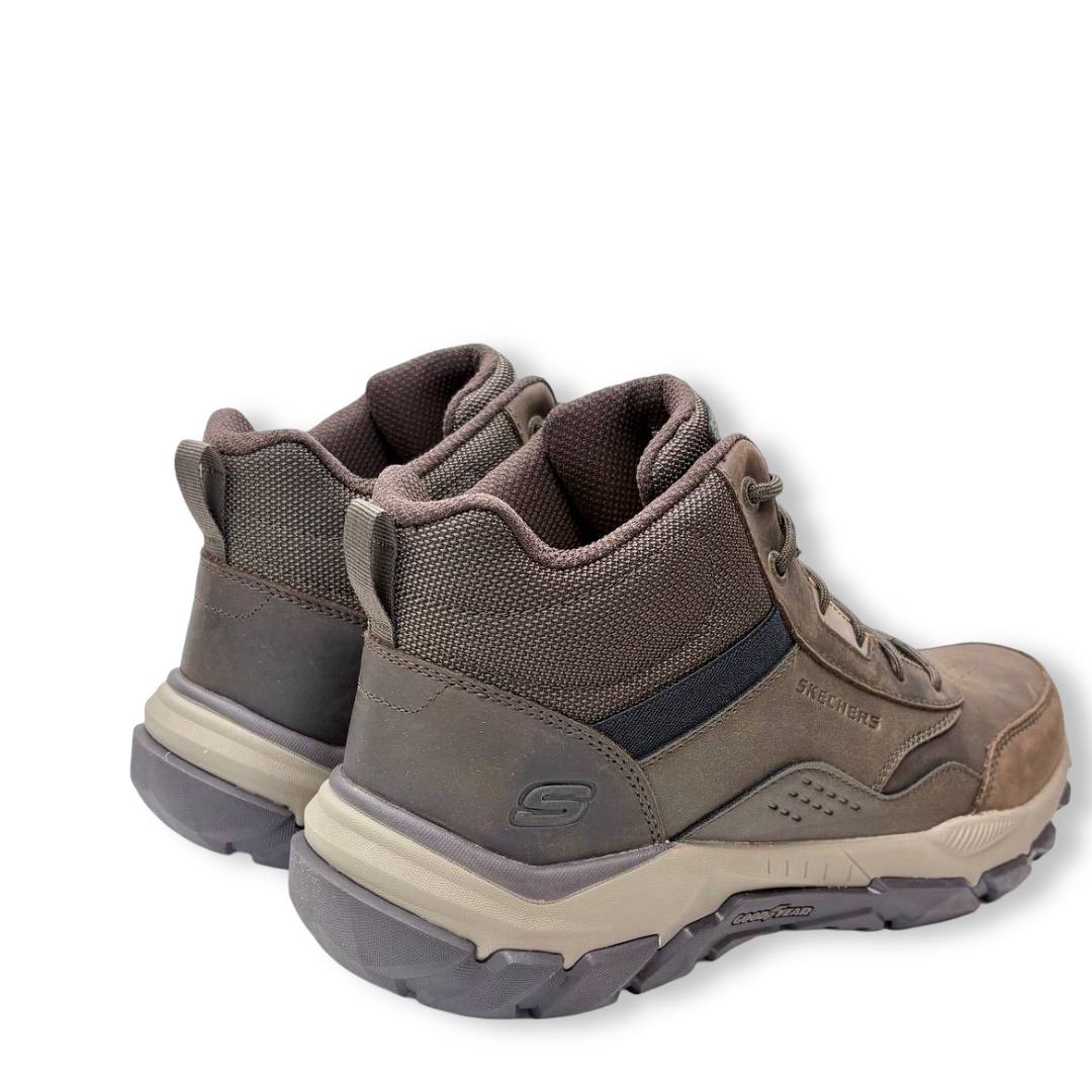 IMG 7521 - BOTAS SKECHERS SANTORO HOPKINS 205587 | ANTIDESLIZANTES Y DISEÑO RELAXED FIT Skechers_H_205587_CCF_Cocoa