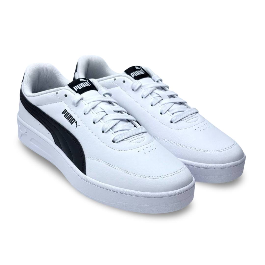 IMG 7877 - ZAPATILLAS PUMA COURT CLASSIC CLEAN WHITE/BLACK | ESTILO RETRO Y COMODIDAD MODERNA Puma_H_CourtClassicClean_WhiteBlack