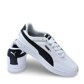 IMG 7893 - ZAPATILLAS PUMA COURT CLASSIC CLEAN WHITE/BLACK | ESTILO RETRO Y COMODIDAD MODERNA Puma_H_CourtClassicClean_WhiteBlack