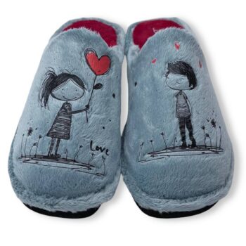 IMG 8396 - ZAPATILLAS DE CASA BEREVERE IN5508 | COLOR, COMODIDAD Y DISEÑO DIVERTIDO Berevere_S_IN5508_GRISCLARO