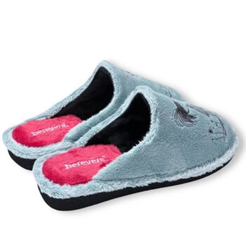 IMG 8405 - ZAPATILLAS DE CASA BEREVERE IN5508 | COLOR, COMODIDAD Y DISEÑO DIVERTIDO Berevere_S_IN5508_GRISCLARO