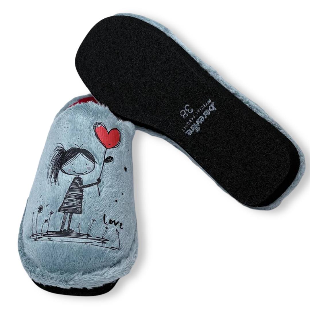 IMG 8408 - ZAPATILLAS DE CASA BEREVERE IN5508 | COLOR, COMODIDAD Y DISEÑO DIVERTIDO Berevere_S_IN5508_GRISCLARO