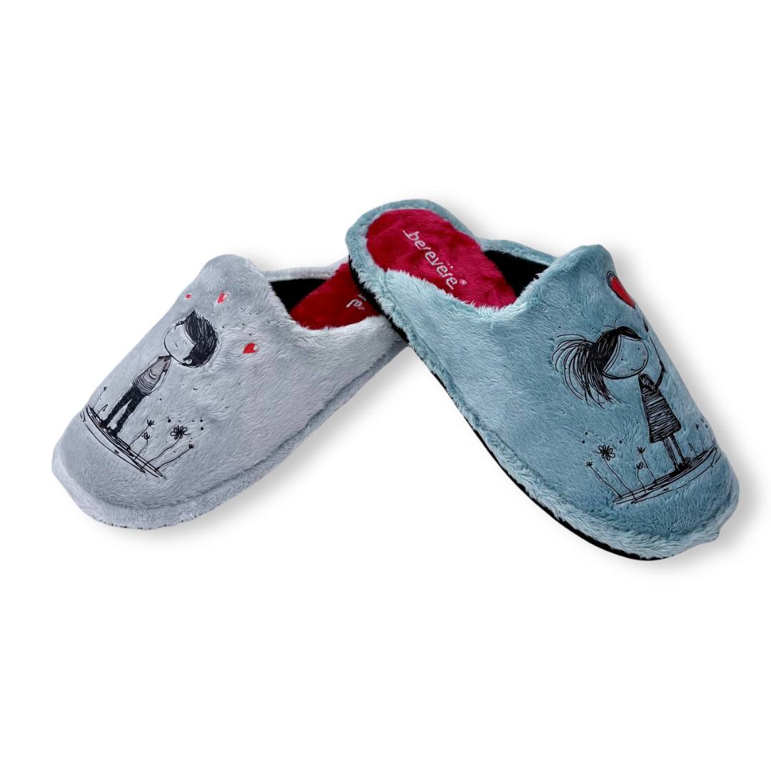 IMG 8421 - ZAPATILLAS DE CASA BEREVERE IN5508 | COLOR, COMODIDAD Y DISEÑO DIVERTIDO Berevere_S_IN5508_GRISCLARO