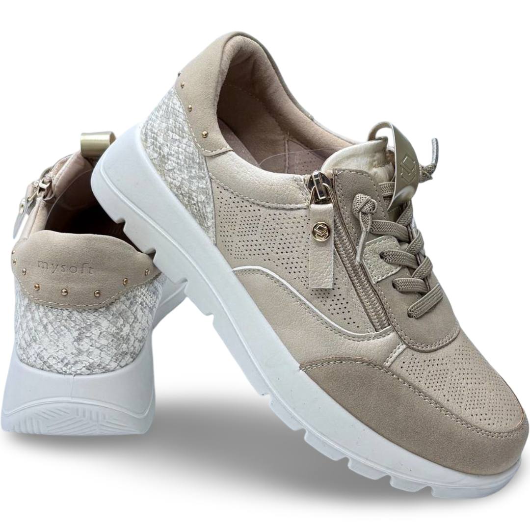 IMG 0230 - ZAPATO SENORA MYSOFT 26M261 | COMODIDAD Y DISEÑO ACTUAL zapato_mujer_sneaker_mysoft_26M261_taupe