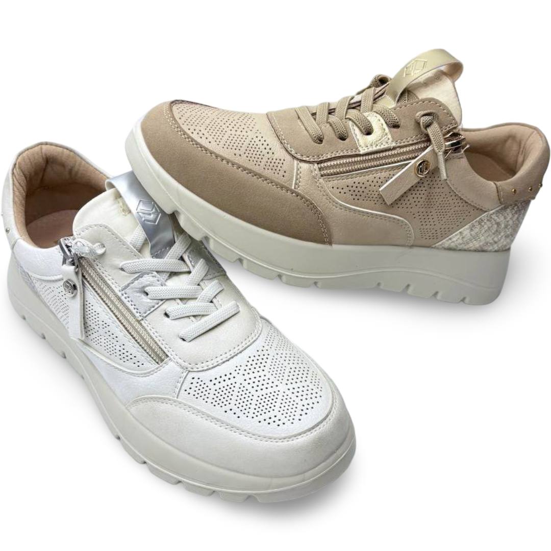 IMG 0239 - ZAPATO SENORA MYSOFT 26M261 | COMODIDAD Y DISEÑO ACTUAL zapato_mujer_sneaker_mysoft_26M261_beige