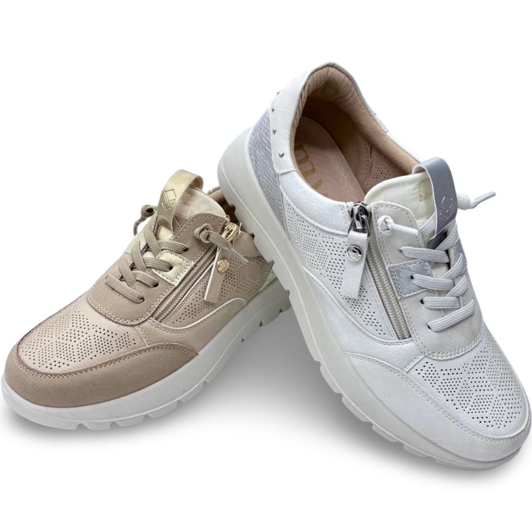 IMG 0263 - ZAPATO SENORA MYSOFT 26M261 | COMODIDAD Y DISEÑO ACTUAL zapato_mujer_sneaker_mysoft_26M261_beige