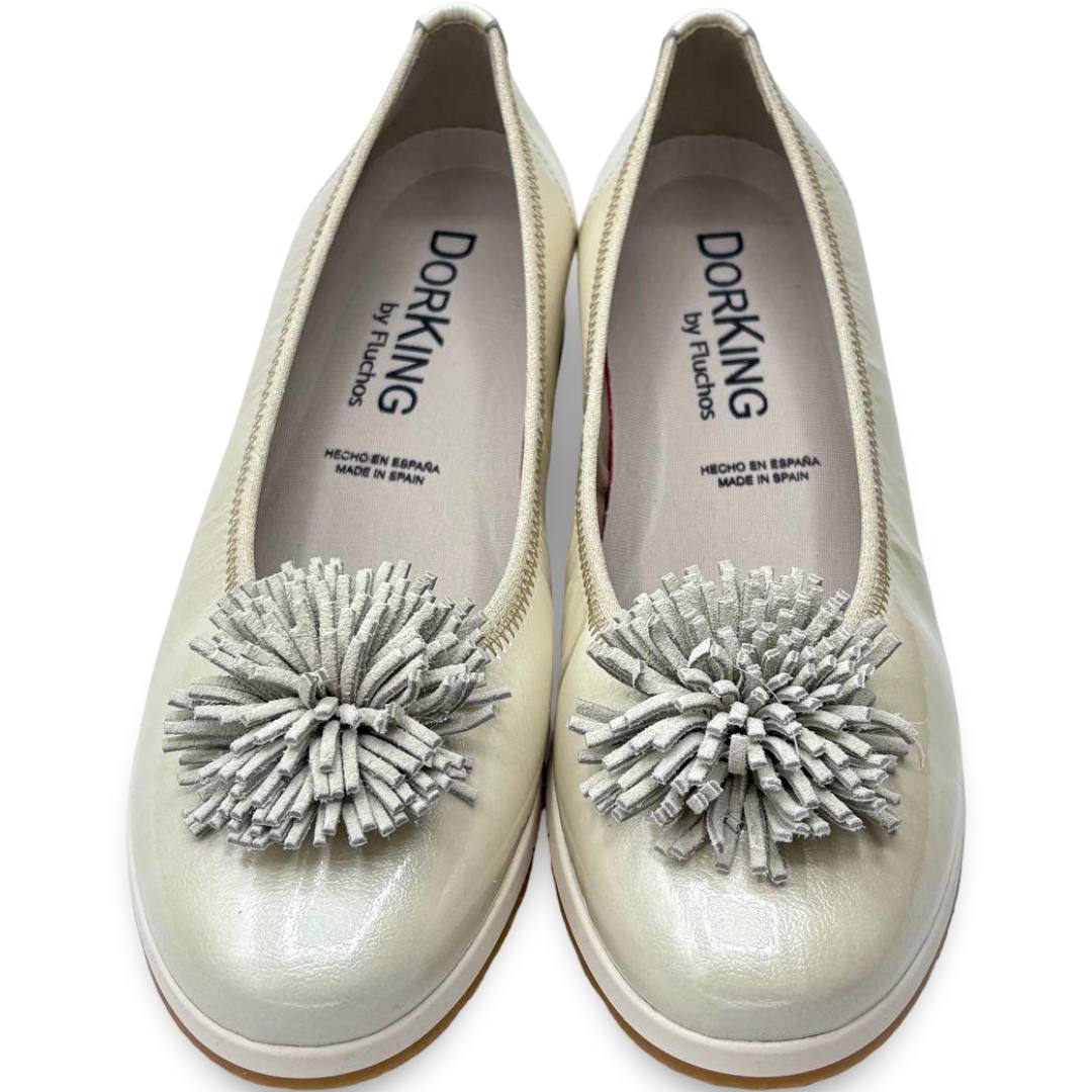 IMG 3352 - BAILARINA MUJER DORKING D9714 | ZAPATO SALÓN CON ELEGANCIA Y CONFORT zapato_mujer_bailarina_fluchos_swim_beige