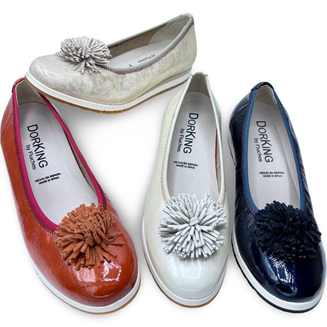 IMG 3395 - BAILARINA MUJER DORKING D9714 | ZAPATO SALÓN CON ELEGANCIA Y CONFORT zapato_mujer_bailarina_fluchos_swim_beige