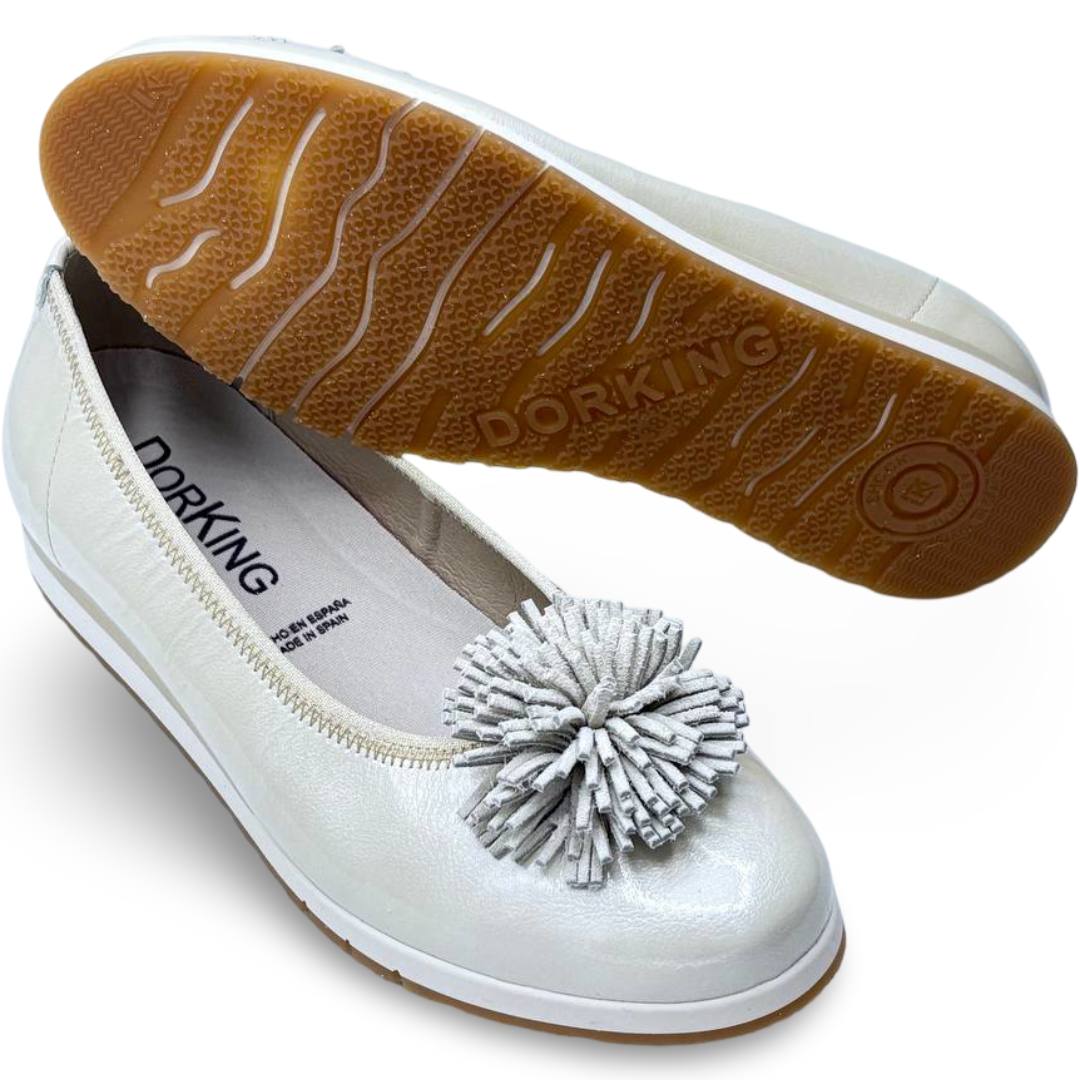 IMG 3412 - BAILARINA MUJER DORKING D9714 | ZAPATO SALÓN CON ELEGANCIA Y CONFORT zapato_mujer_bailarina_fluchos_swim_beige