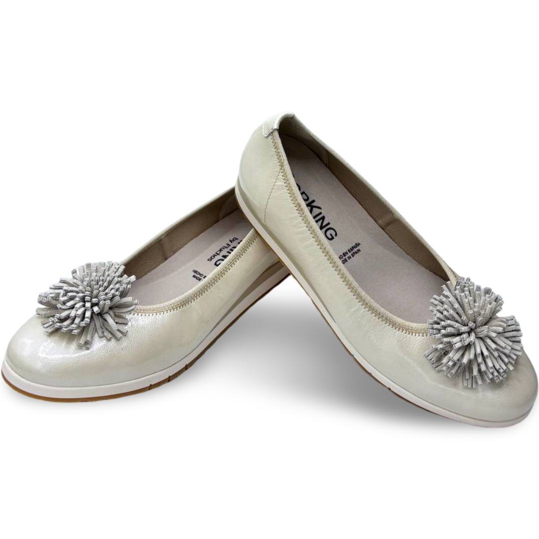 IMG 3418 - BAILARINA MUJER DORKING D9714 | ZAPATO SALÓN CON ELEGANCIA Y CONFORT zapato_mujer_bailarina_fluchos_swim_beige
