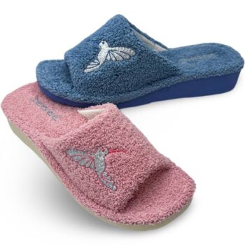 IMG 4662 - ZAPATILLA CASA MUJER BEREVERE V6028 | CONFORT SUAVE Y ESTILO PARA CASA zapatilla_casa_mujer_berevere_v6028_aguamar