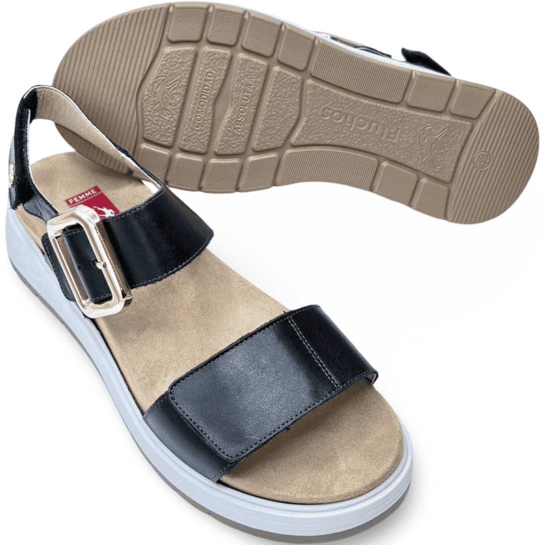IMG 5111 - SANDALIA DE PLATAFORMA SEÑORA FLUCHOS F2166 | Comodidad elegante en cada paso sandalia_senora_plataforma_fluchos_f2166_negro