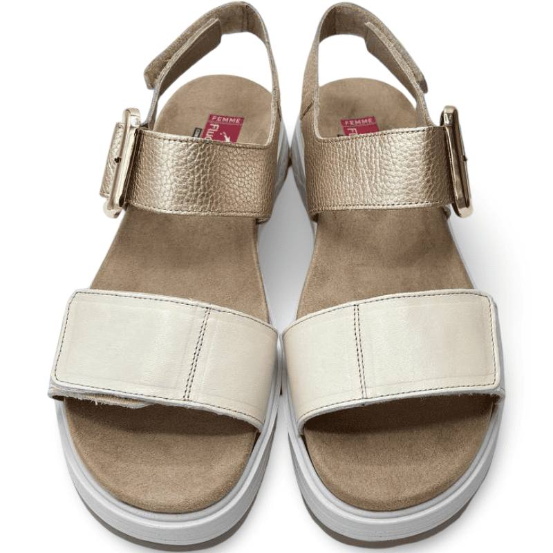 IMG 5512 - SANDALIA DE PLATAFORMA SEÑORA FLUCHOS F2166 | Comodidad elegante en cada paso sandalia_senora_plataforma_fluchos_f2166_oro