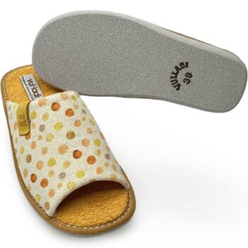 zapatilla_casa_senora_vulladi_3077_topos_ocre