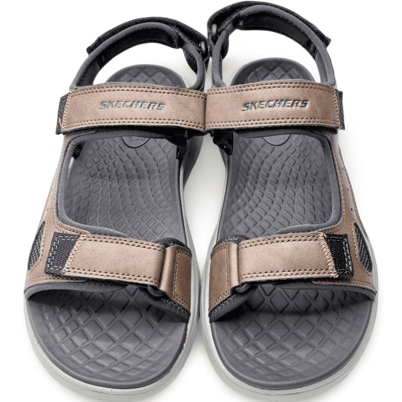 IMG 0959 2 - SANDALIA CABALLERO SKECHERS 205112 | SANDALIA BROWN CON AJUSTE SEGURO Y CONFORT DIARIO sandalia_hombre_skechers_orvan_sd_cambre_205112_brown
