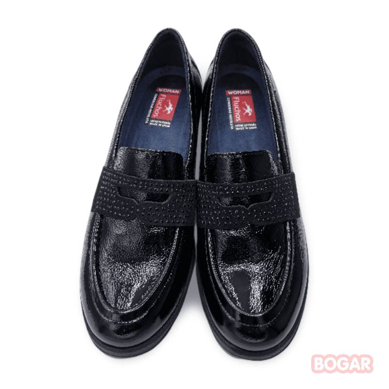 IMG 2349 - MUJER MOCASÍN FLUCHOS FUGAZ F2517 | MOCASÍN DE TACÓN CON SUELA TRACK fluchos-fugaz-f2517-negro-mocasin-mujer
