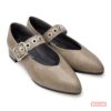 MUJER ZAPATO PITILLOS 11672 | MERCEDITAS DE TACÓN BAJO CON HEBILLA